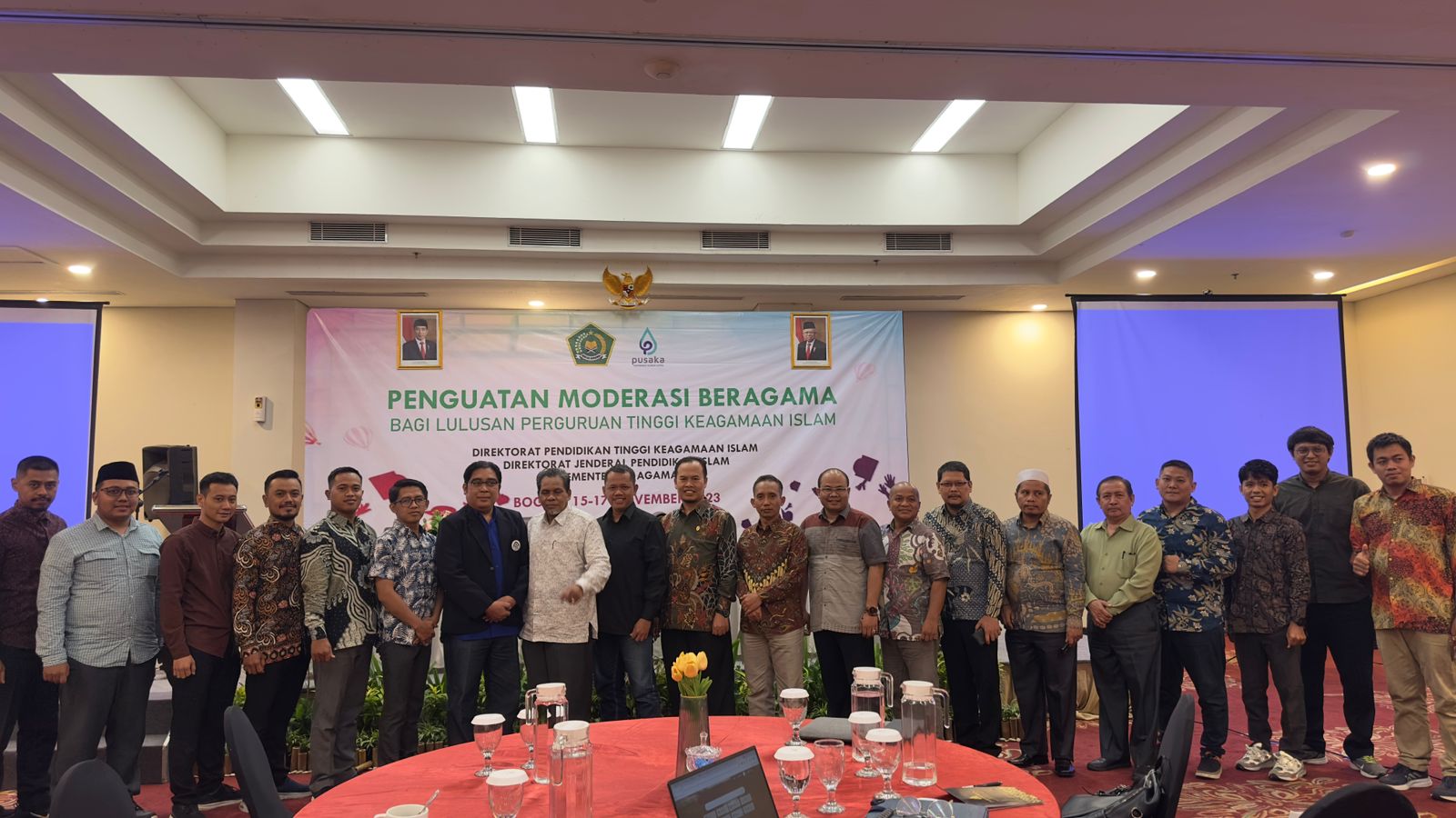 Pusat P2KMA Hadiri Pertemuan Penguatan Moderasi Beragama bagi Lulusan PTKI di Bogor
